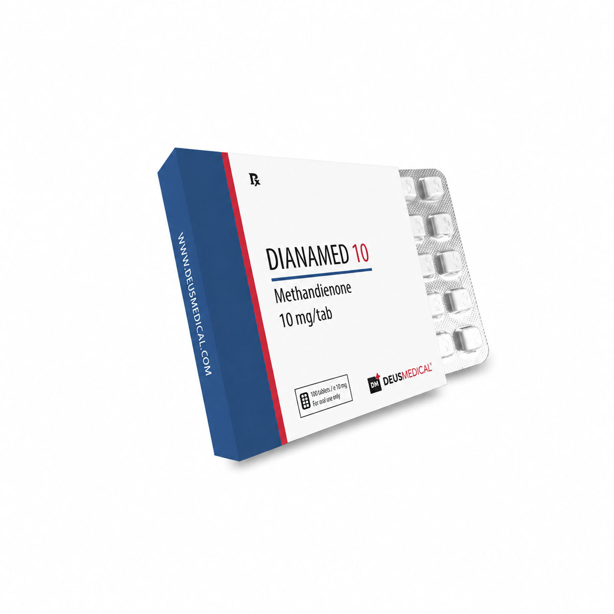 ChatGPT Image Aug 13, 2026, 11_57_21 AM DEUS MEDICAL – DIANAMED 10 (METHANDIENONE, DBOL) 10mg/ 50 tabs - Image 1