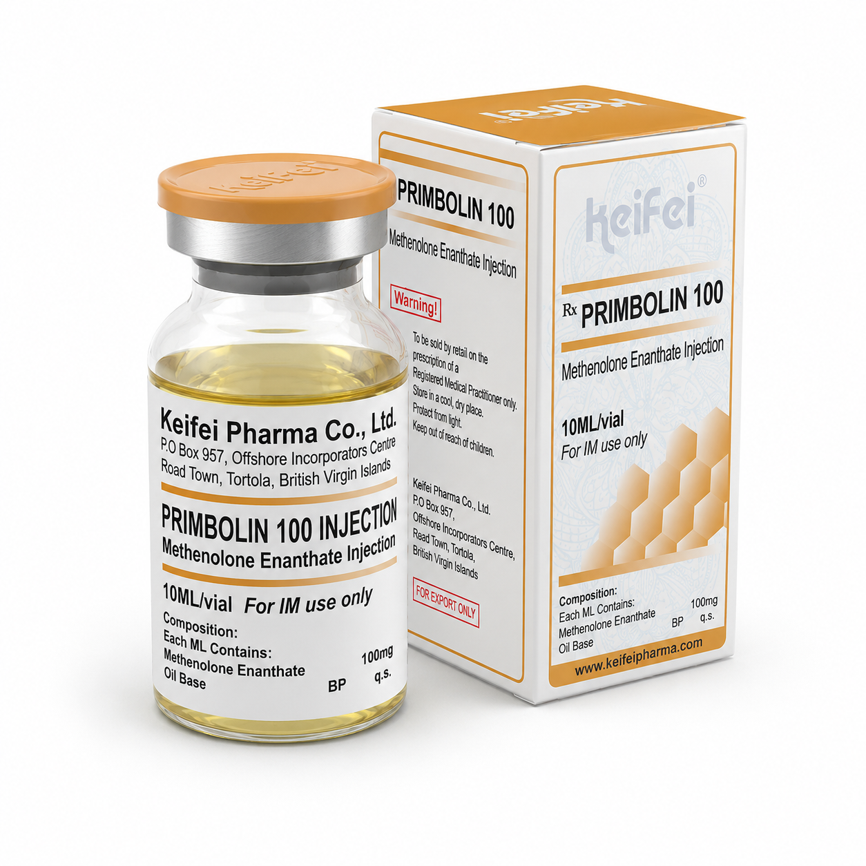 ChatGPT Image Aug 17, 2026, 05_54_00 PM KEIFEI PHARMA – PRIMBOLIN 100 (METHENOLONE ENANTHATE, PRIMOBOLAN, PRIMO, PRIMA ) 100mg/ml, 10ml - Image 1