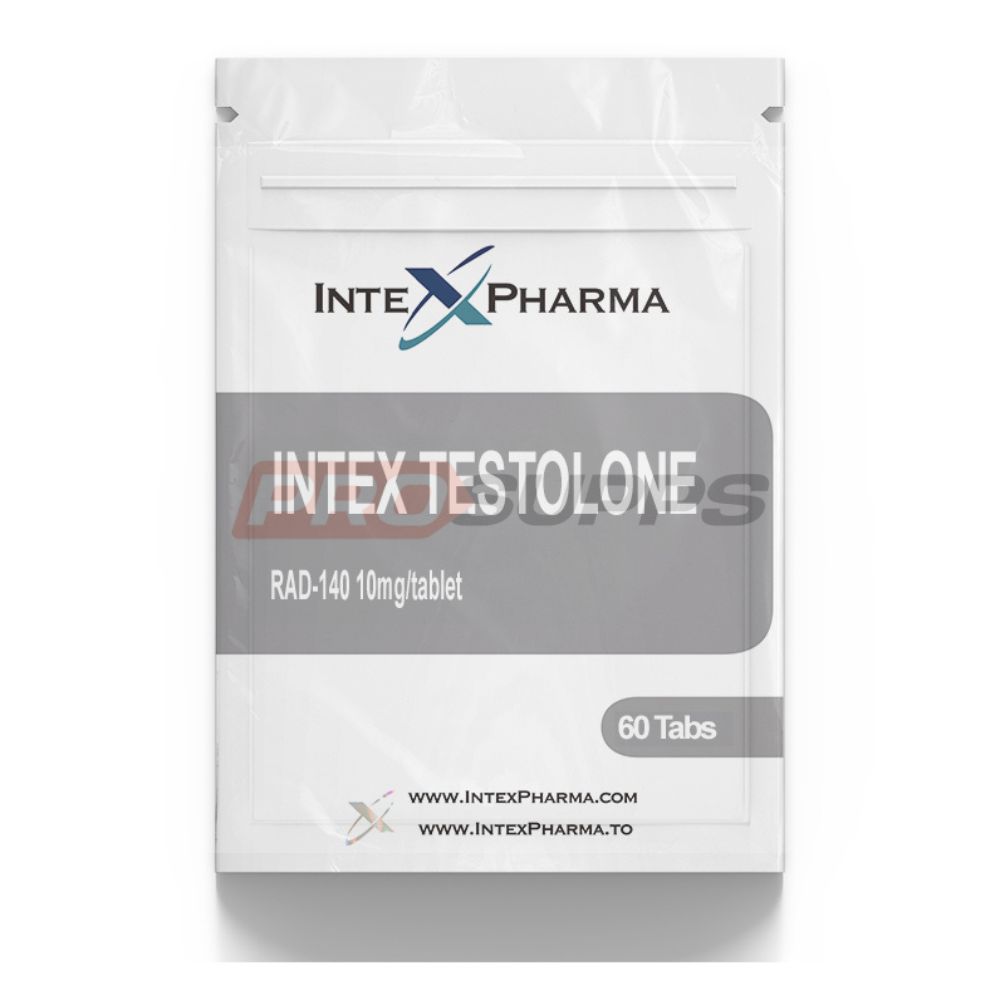 xr:d:DAF8l1lOtEs:13,j:4591838286204047795,t:24021215 INTEX PHARMA – TESTOLONE RAD-140, 10mg / 60tabs - Image 1