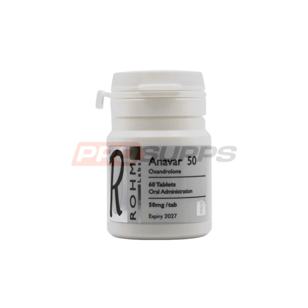 rohm-anavar-50 R.O.H.M (ROHM) – ANAVAR 50mg/60tabs (VAR, OXANDROLONE) - Image 1